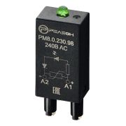 Модуль индикации и защиты, LED + Варистор, 240В AC/DC