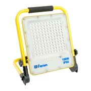 Прожектор светодиодный ДО-100w переносной аккумуляторный 6400K IP66 с зарядным устройством
