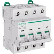 Выключатель автоматический (АВ) C 25A 4P 6kA 400В Systeme9