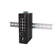 Коммутатор неуправляемый 8 портов RJ45/SFP 10 100 Мб/с PoE 300Вт