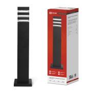 Светильник уличный напольный НБУ POLO-SP600-1xA60-BL алюминиевый 600мм черный IP54 IN HOME