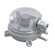 Датчик перепада давления 150-1500 Па, IP65, регулируемый дифференциал