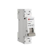 Выключатель автоматический однополюсный 1P 10А (C) 4.5kA ВА 47-63N M634110C PROXIMA EKF