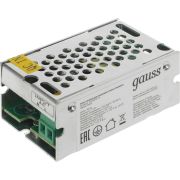 Блок питания для светодиодной ленты 15 Вт AC 100-264В Uвых 12В IP20 77х48х20мм Black