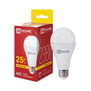 Лампа светодиодная LED-A65-VC 25Вт 230В Е27 3000К 2380Лм IN HOME