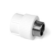 Муфта комбинированная 32x1/2' НР полипропиленовая PPR белая