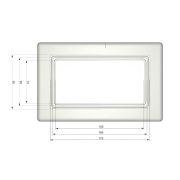 Платформа универсальная прямоугольная 155*75/165*85/175*95мм под ZOOM/SKILL DUO