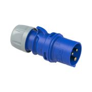 Вилка кабельная 16А/230V/1P+N+E/IP44