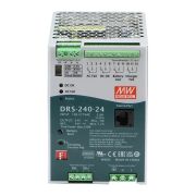 Блок питания AC-DC с функцией UPS c MODBus интерфейсом, 240Вт, вход 90-305В АС,127-431В DC, выход: 24В, выход зарядного устройства: 0-30В,0-10 А, в корпусе
