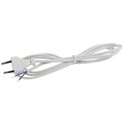Шнур для бра UX-ШВВП-1,8m-W 1,8 м ШВВП 2x0,5мм2 белый