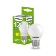 Лампа светодиодная G45 шар 12Вт 230В 3000К E27 GENERICA