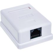 Компьютерная розетка 8P8C (RJ-45), UTP, Cat.5e, 1 порт