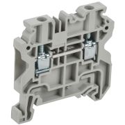 ARMAFIX Колодка клеммная CY4 винтовая 4мм2 проходная серая Ex IEK