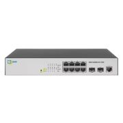 Коммутатор управляемый L2  8 портов RJ45/SFP 100 1000 Мб/сPoE 100Вт