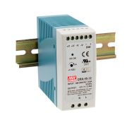 Блок питания AC-DC, 40.8Вт, на DIN рейку, вход 90-264В AC, 47-63Гц, 127-370В DC, выход 24В,1.7А, регулировка 24-30В, димминг 3 в 1, в кожухе