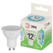 Лампа светодиодная MR16-12W-840-GU10 GL 12Вт софит яркий белый свет GU10 GREEN LINE LED