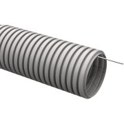 ELASTA Труба гофрированная ПВХ d=63мм с зондом (15м) IEK