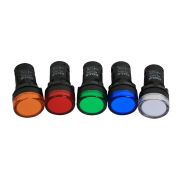 Лампа AD22DS(LED) матрица D22мм красный 24В AC/DC