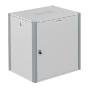 Шкаф телекоммуникационный настенный 19' 9U дверь металл IP20. 600x450x450mm(ШхГхВ) цвет серый(RAL 7035/RAL7000)