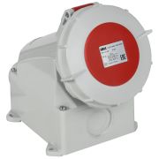 Розетка стационарная ССИ-1252 32А-6ч 380В 3P+PE+N IP67 IEK