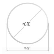 Протекторное кольцо Ǿ 610