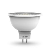 Лампа светодиодная LED 7 Вт 600 лм 3000К софит MR16 теплый GU5.3 AC 220В Black