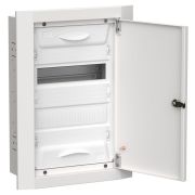 TITAN 5 Корпус металлический ЩРв-24 (1х24) 505х365х130мм IP31 белый (одна дверь)